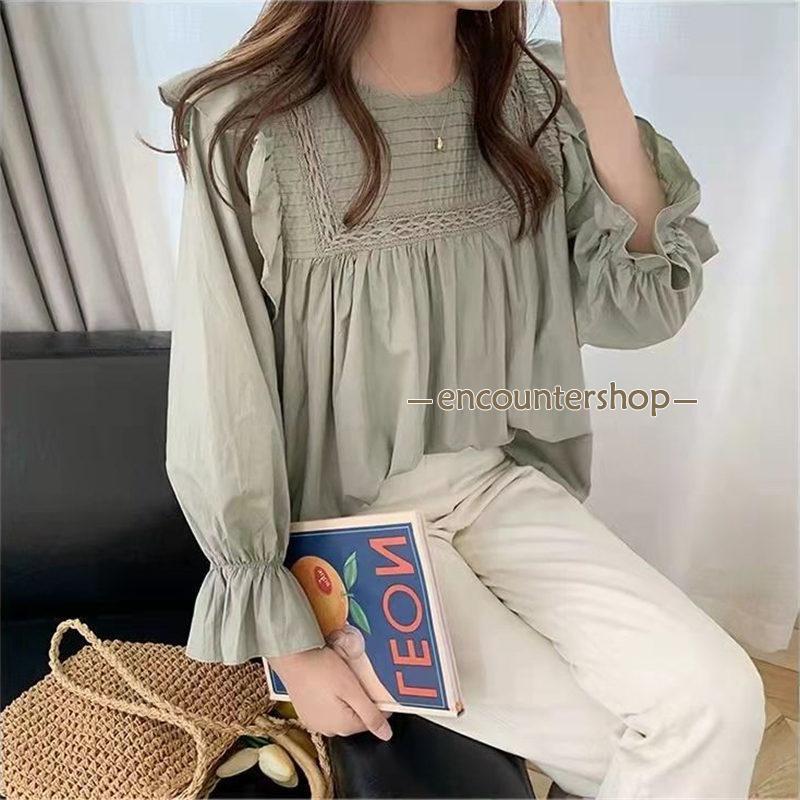 ブラウス レディース 長袖 春秋 長袖シャツ フリル おしゃれ ビジネス 通勤 入学式 デート シンプル OL フォーマル 体型カバー トップス 