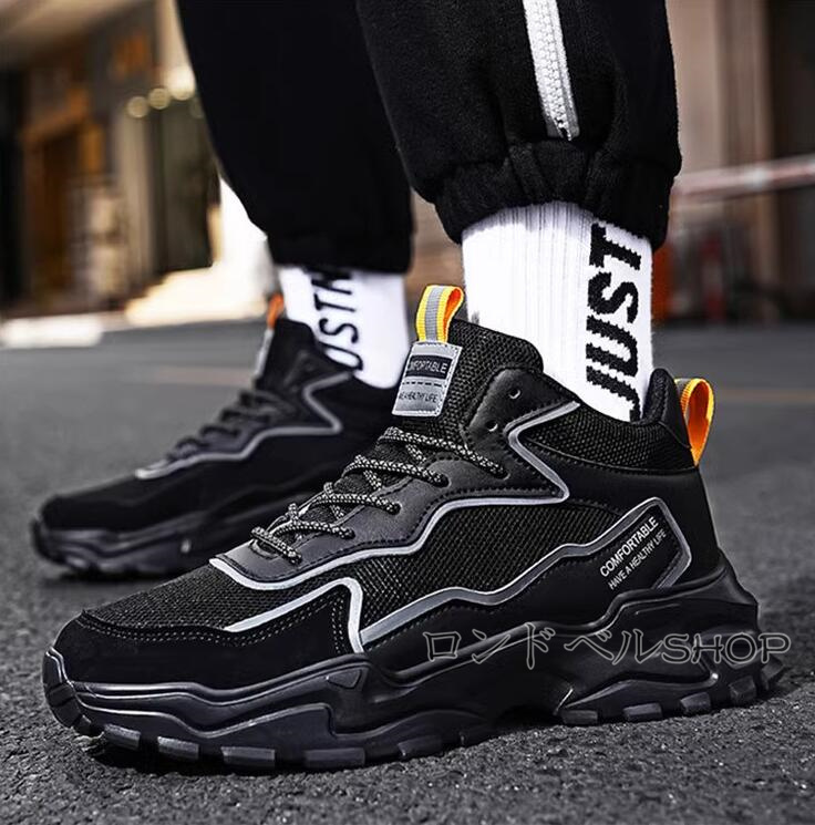 3COLO メンズ シークレットレースアップ スニーカー 6 8 立ち仕事 通学 クッション 学生 スポーツ お洒落 通勤 疲れにくい 10CM 身長UP 大人 