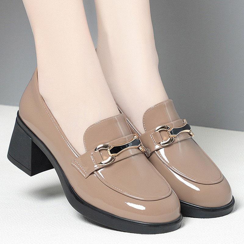 ローファー レディース スリッポン 厚底 柔らかいソール 痛くない 衝撃吸収 美脚 通勤 滑り止め モカシン 歩きやすい 日常着用 走れる 