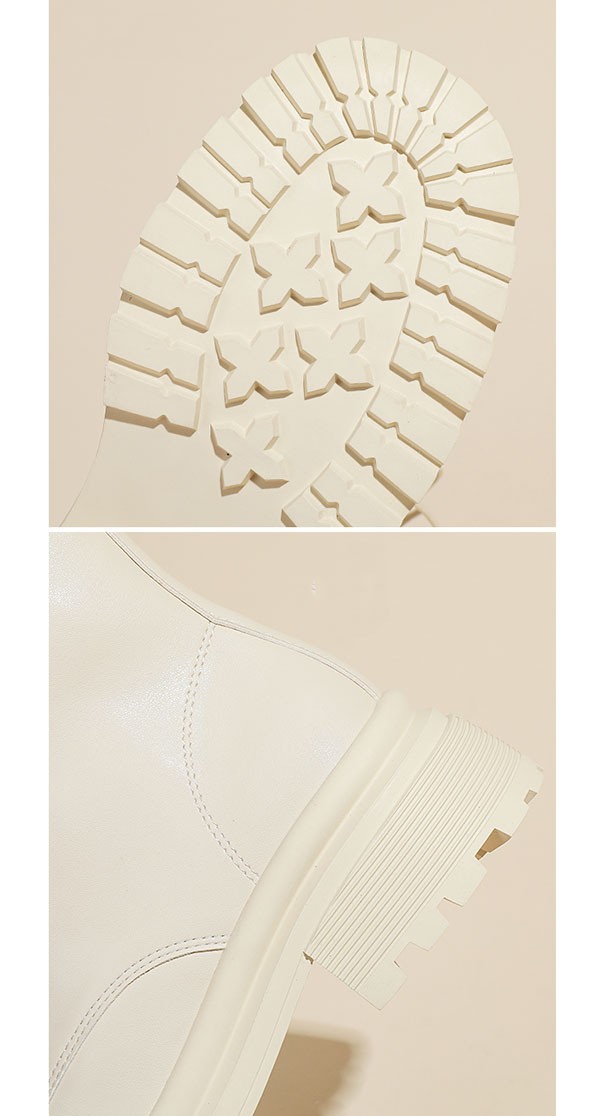 ショートブーツ レディース 歩きやすい レースアップブーツ 編み上げブーツ ミドルブーツ ワークブーツ ラウンドトゥ 厚底ブーツ 