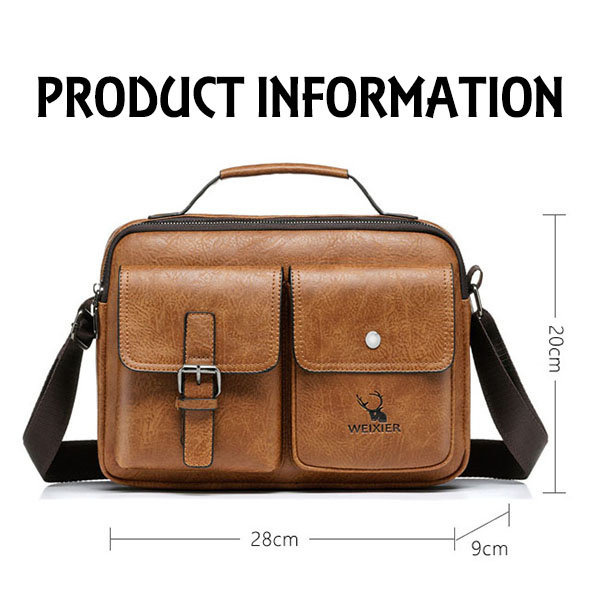 ビジネスバッグ メンズ 大容量 2WAY ショルダーバッグ 斜め掛け 就活 メッセンジャーバッグ 斜め掛け 出張 PUレザー おしゃれ 。 旅行 軽量 通勤 メンズ 