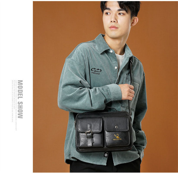 ビジネスバッグ メンズ 大容量 2WAY ショルダーバッグ 斜め掛け 就活 メッセンジャーバッグ 斜め掛け 出張 PUレザー おしゃれ 。 旅行 軽量 通勤 メンズ 