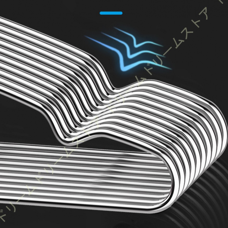 ハンガー 20本組 ステンレスハンガー ランドリーハンガー 防錆 曲がらない スリム 便利な収納 頑丈 スカート ボトムハンガー コート ズボン はんがー 耐久性 