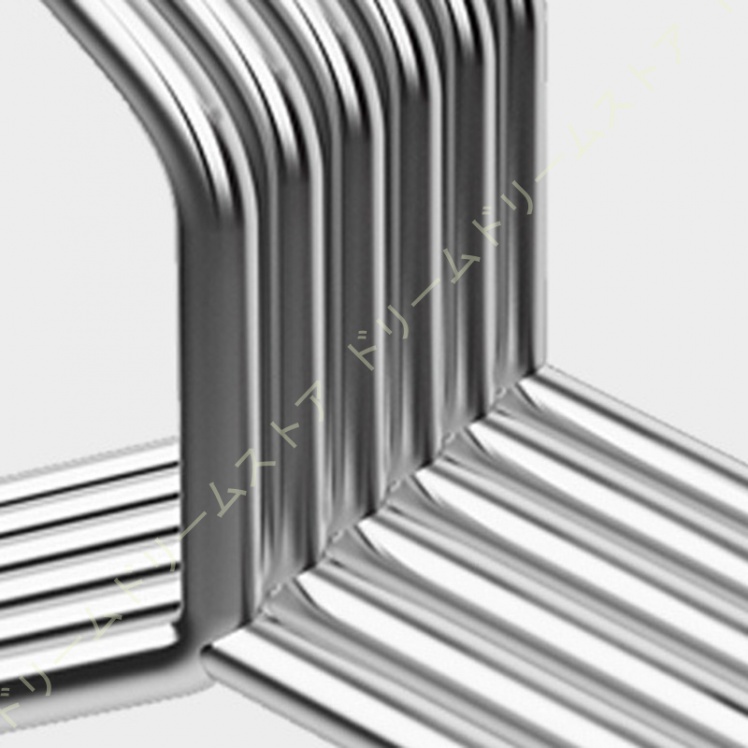 ハンガー 20本組 ステンレスハンガー ランドリーハンガー 防錆 曲がらない スリム 便利な収納 頑丈 スカート ボトムハンガー コート ズボン はんがー 耐久性 