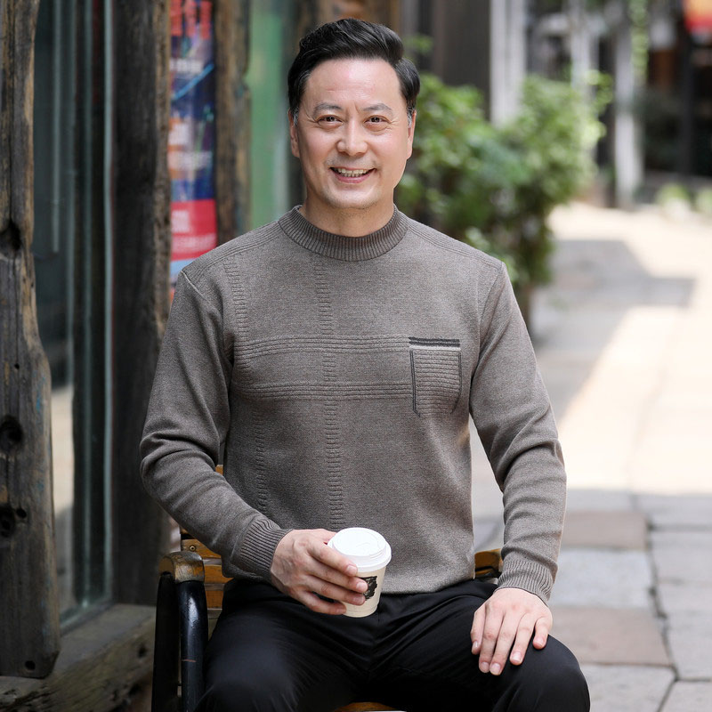 ニット セーター メンズ◆ネック秋服 冬服 紳士 メンズ ギフト シニア 誕生日 プレゼント クリスマス 敬老の日 シニアファッション ゴルフ 