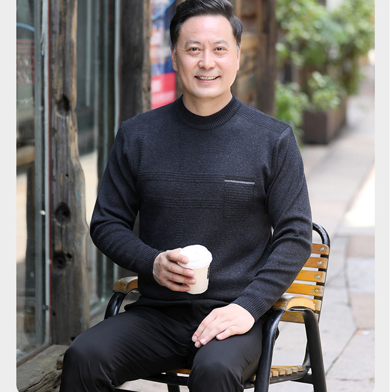 ニット セーター メンズ◆ネック秋服 冬服 紳士 メンズ ギフト シニア 誕生日 プレゼント クリスマス 敬老の日 シニアファッション ゴルフ 