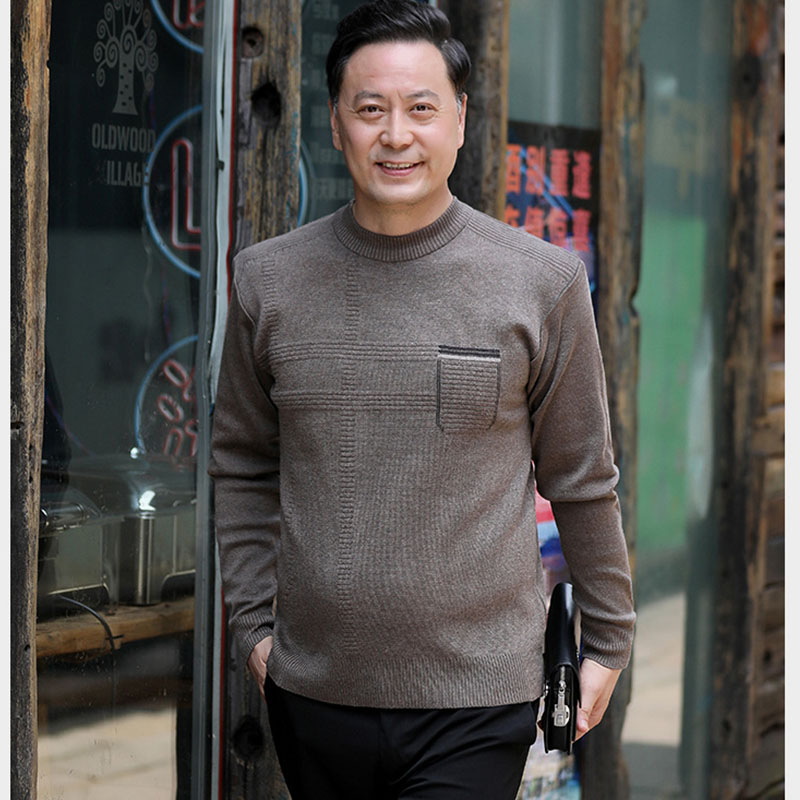 ニット セーター メンズ◆ネック秋服 冬服 紳士 メンズ ギフト シニア 誕生日 プレゼント クリスマス 敬老の日 シニアファッション ゴルフ 