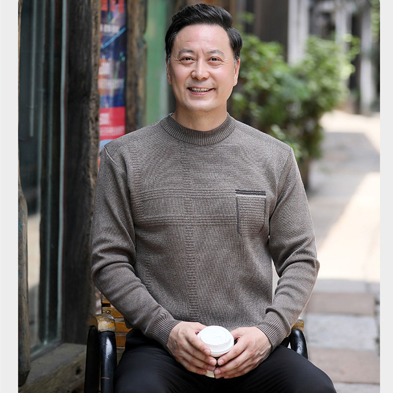 ニット セーター メンズ◆ネック秋服 冬服 紳士 メンズ ギフト シニア 誕生日 プレゼント クリスマス 敬老の日 シニアファッション ゴルフ 