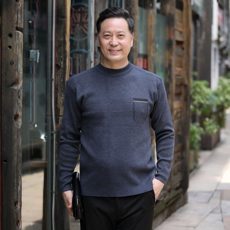 ニット セーター メンズ◆ネック秋服 冬服 紳士 メンズ ギフト シニア 誕生日 プレゼント クリスマス 敬老の日 シニアファッション ゴルフ 