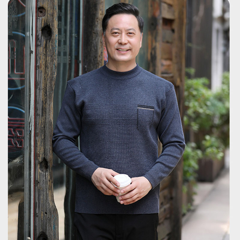 ニット セーター メンズ◆ネック秋服 冬服 紳士 メンズ ギフト シニア 誕生日 プレゼント クリスマス 敬老の日 シニアファッション ゴルフ 