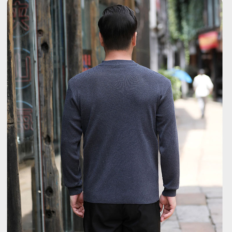 ニット セーター メンズ◆ネック秋服 冬服 紳士 メンズ ギフト シニア 誕生日 プレゼント クリスマス 敬老の日 シニアファッション ゴルフ 