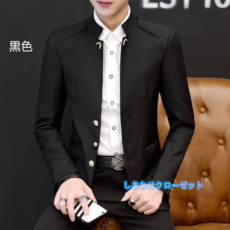 テーラードジャケット メンズ おしゃれ ブレザージャケット カジュアルスーツ 無地 紳士用 アウター ビジネススーツ 通勤 春秋冬 フォマールスーツ 