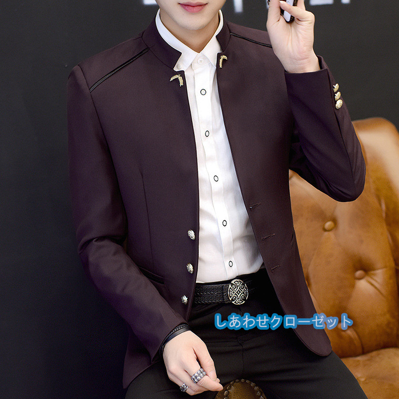 テーラードジャケット メンズ おしゃれ ブレザージャケット カジュアルスーツ 無地 紳士用 アウター ビジネススーツ 通勤 春秋冬 フォマールスーツ 