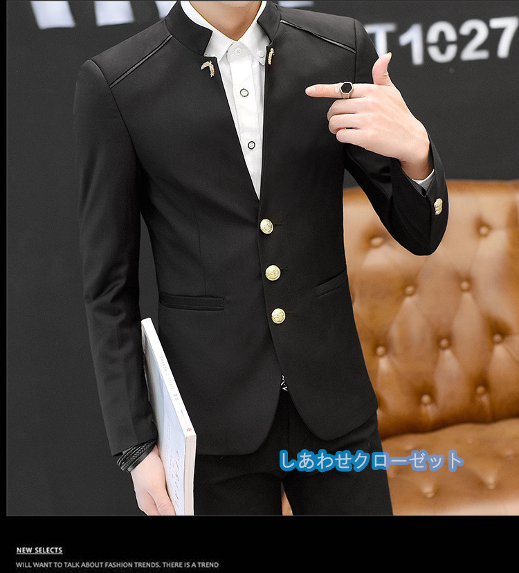 テーラードジャケット メンズ おしゃれ ブレザージャケット カジュアルスーツ 無地 紳士用 アウター ビジネススーツ 通勤 春秋冬 フォマールスーツ 