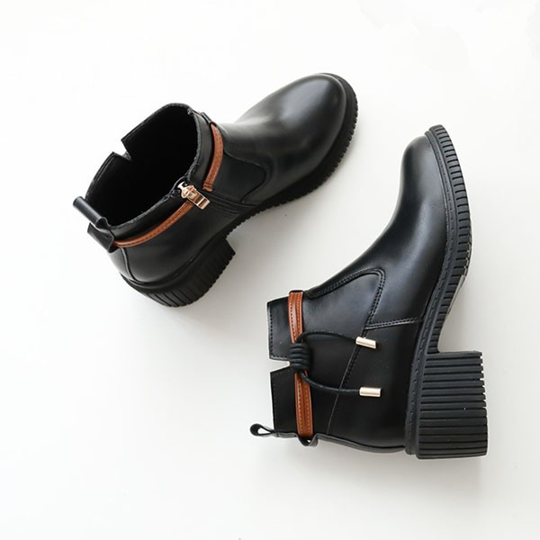 ショートブーツ レディース 歩きやすい 軽量 サイドジップ 滑らない 防滑 黒 防寒 小さいサイズ カジュアル 大きいサイズ 痛くない 