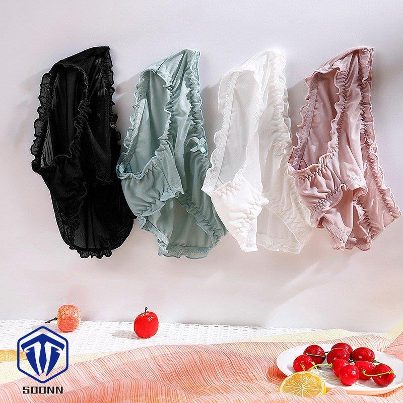 ショーツ レディース メッシュ パンツ パンティ ローライズ 単品 ランジェ通気性 女性用 無地 シンプル シースルー 下着 