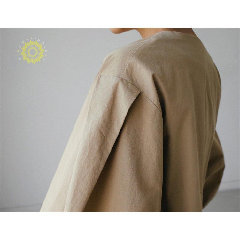 ワンピース レディース 長袖 ロングワンピース シャツワンピース マキシワンピース ボリューム袖 春秋 ゆったり 上品 着痩せ Aライン 