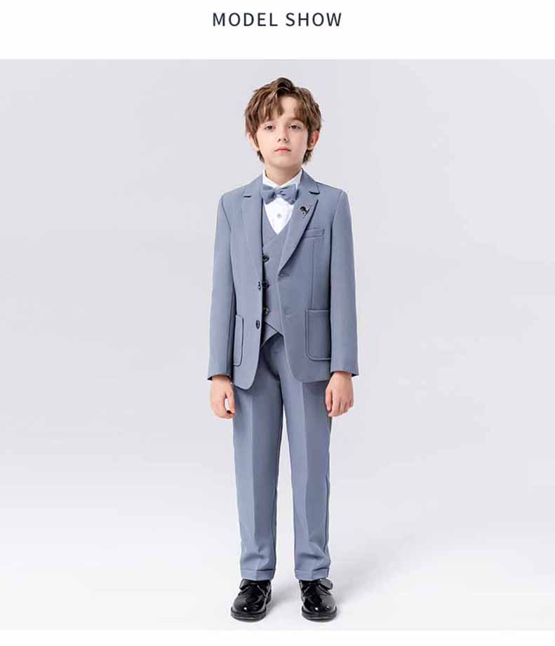 子供スーツ4点セットフォーマル無地スーツキッズ男の子 スーツ発表会入学式入園式こども子供服七五三 ベビースーツ 結婚式 卒園式卒業式 小学生 保育園 