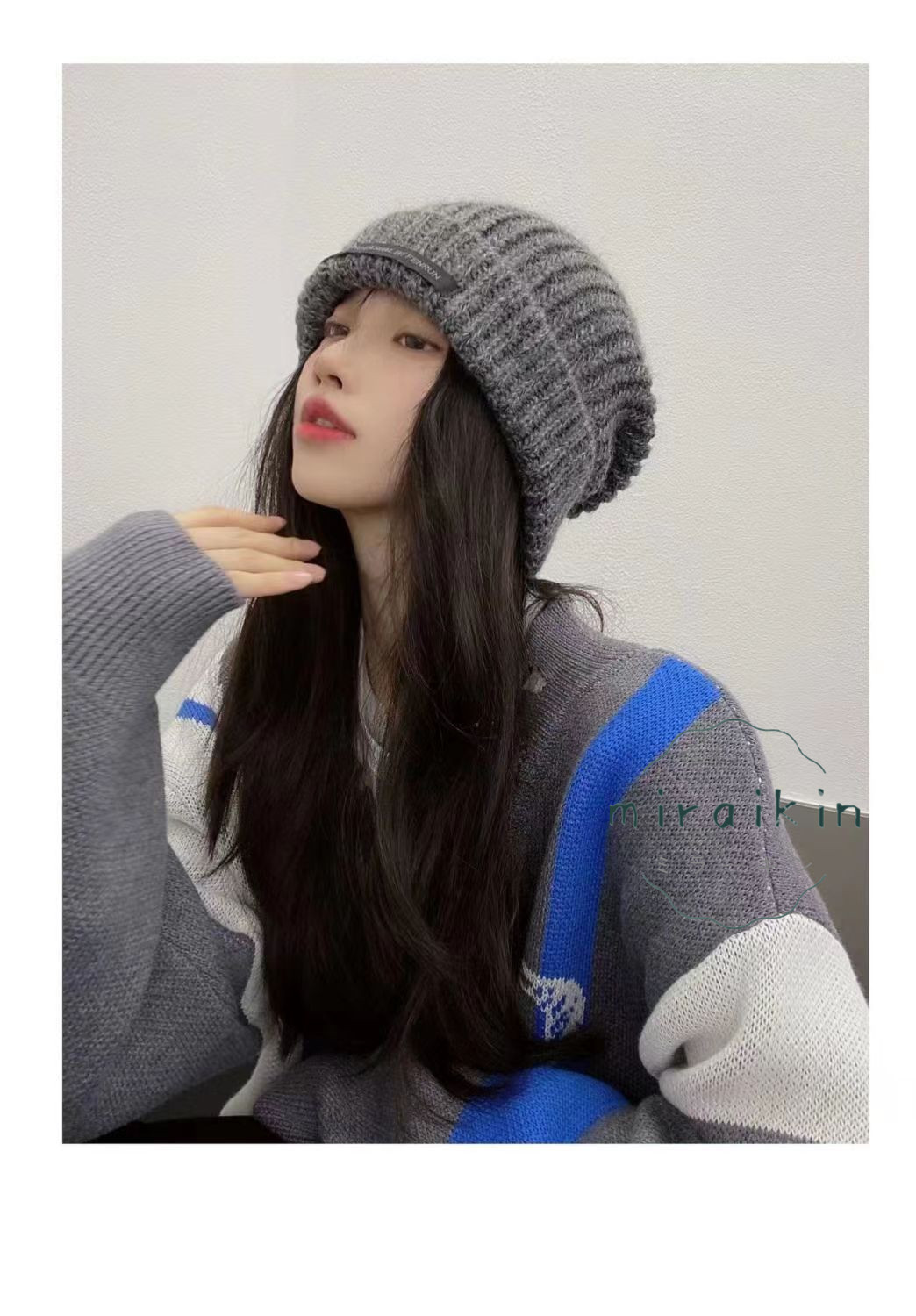 ニット帽 レディース 帽子 ハット ニットキャップ バケットハット 外出用 小顔効果 室内 送料無料 バイク アウトドア 防風 無地 大人 自転車 防寒対策 無地 