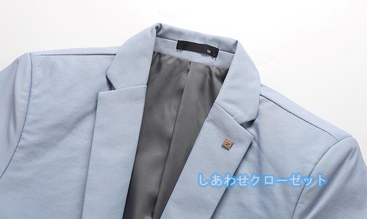 テーラードジャケット メンズ おしゃれ ブレザージャケット カジュアルスーツ グラデーション フォマールスーツ 通勤 ビジネススーツ アウター 紳士用 春秋冬 