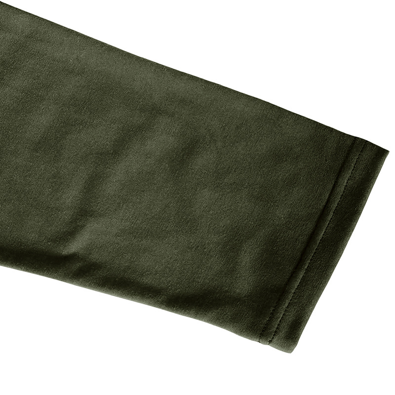 ポケットT Tシャツ メンズ 長袖 ゆったり 胸ポケット付き バンドロンT ボタン留め ロングTシャツ ワンポイント Vネック ヘンリーネック 