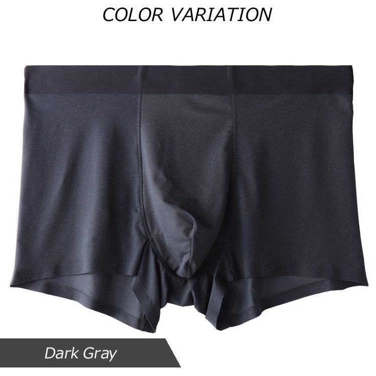 トランクス パンツ 下着 接触冷感 ボクパンツ インナー アイスシルク 型崩れしない メンズ 吸汗 男性用 速乾 軽量 極薄 