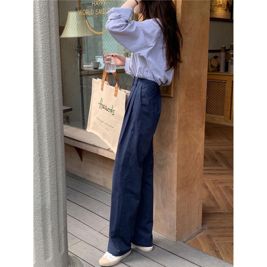 チノパン ワイドパンツ レディース パンツ テーパードパンツ ズボン ボゆったり カジュアル ロング 秋 夏 ガウチョ 春 イージーパンツ 