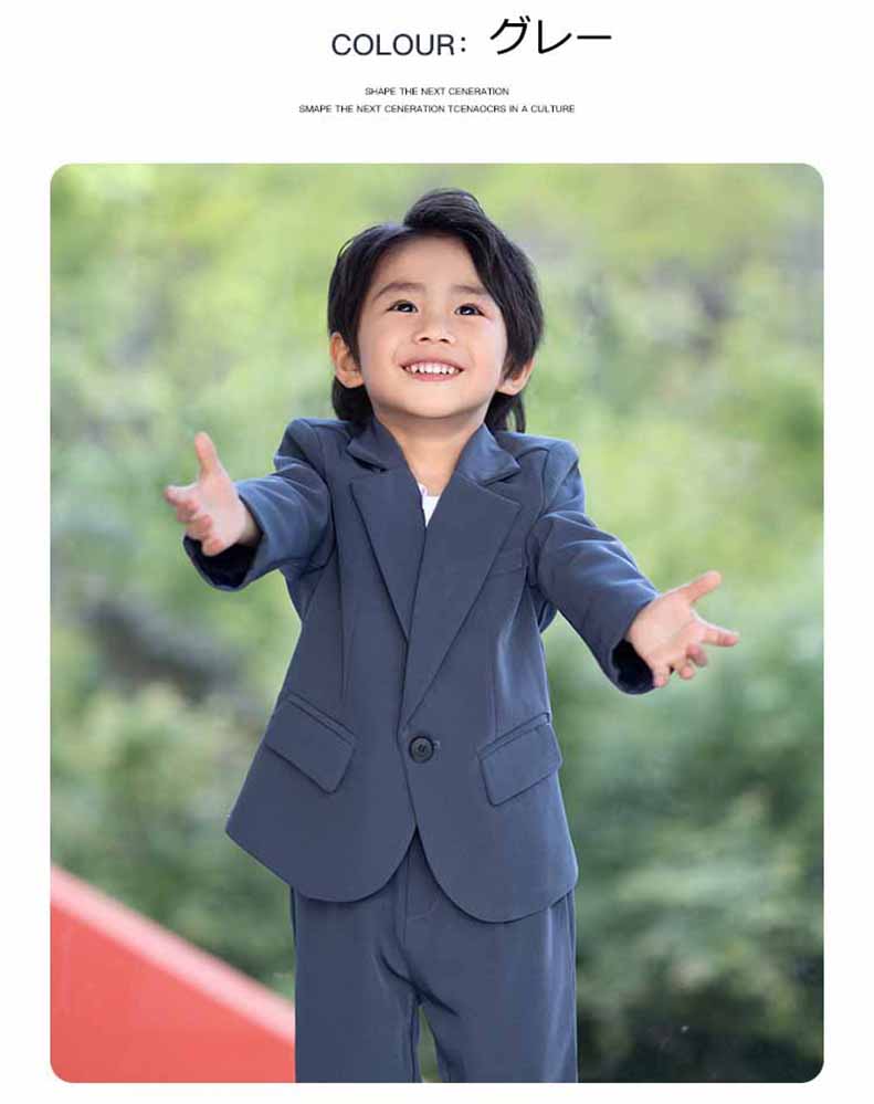 子供スーツ3点セットフォーマルストライブ スーツキッズ男の子 スーツ発表会入学式入園式こども子供服七五三 ベビースーツ 結婚式 卒園式卒業式 小学生 保育園 