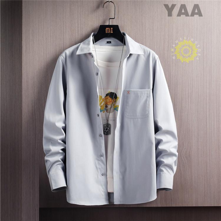 シャツ メンズ 長袖シャツ カジュアルシャツ 開襟 おしゃれ 30代 SHIRT 秋物 大きいサイズ 50代 40代 トップス 60代 