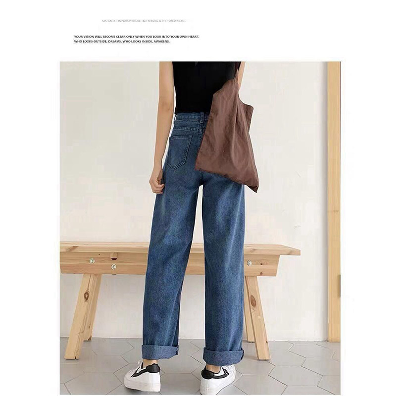 デニムパンツ レディース ジーンズ ズボン ボワイドパンツ ハイウエスト 体型カバー カシュアル 春秋 ロング丈 細身 ゆったり ストレッチ 美脚 着痩せ 