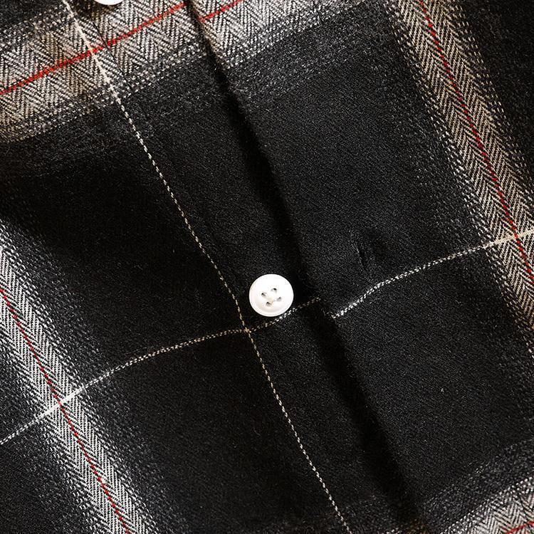 シャツ チェック柄 ネルシャツ トップス カジュアルシャツ 長袖 秋 春 メンズ ファッション 