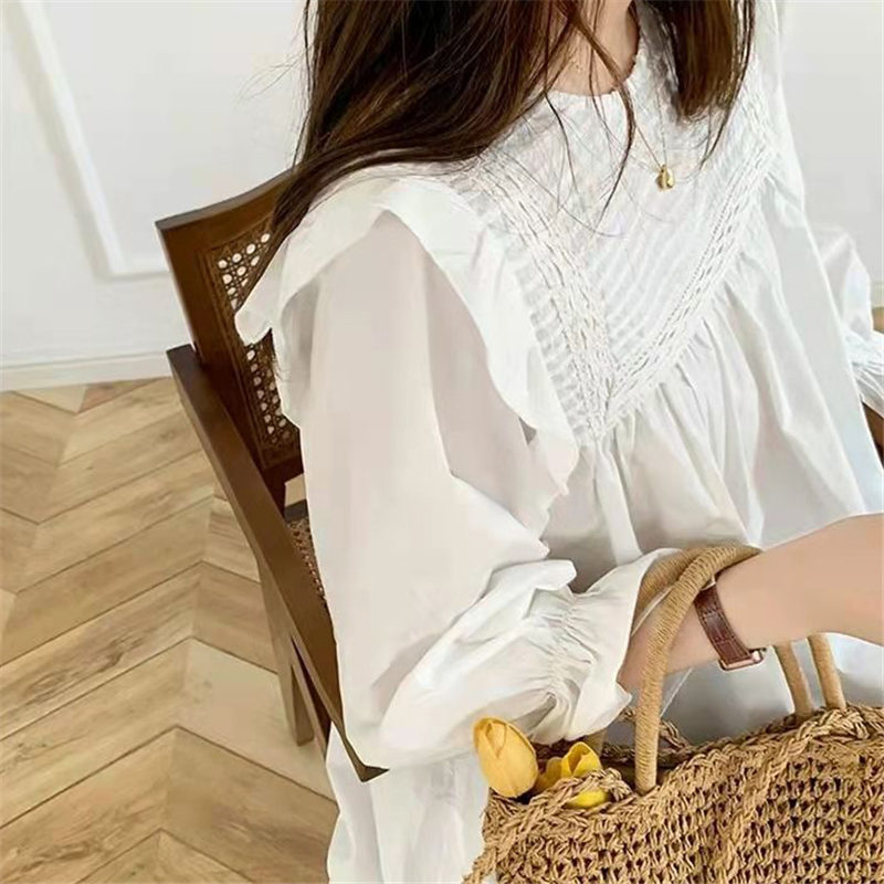 ブラウス レディース 長袖 春秋 長袖シャツ フリル フォーマル トップス デート OL 入学式 ビジネス シンプル 通勤 おしゃれ 体型カバー 