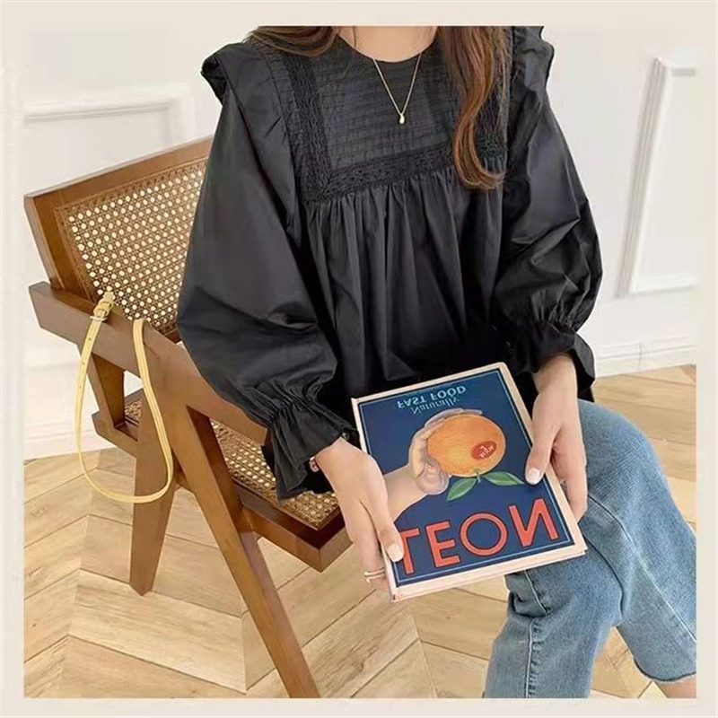 ブラウス レディース 長袖 春秋 長袖シャツ フリル フォーマル トップス デート OL 入学式 ビジネス シンプル 通勤 おしゃれ 体型カバー 