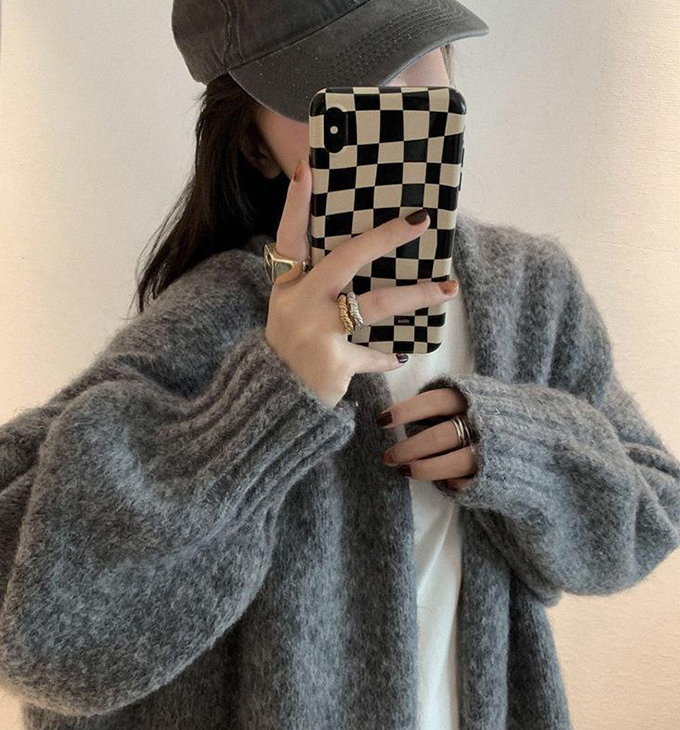 カーディガン レディース 秋冬 ゆったり 秋服  