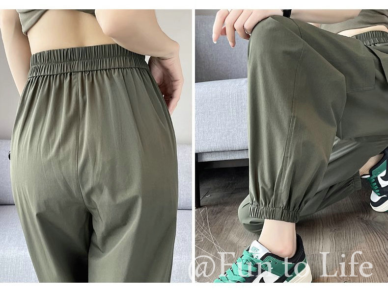パンツ レディース カーゴ 春夏秋 ゆったり 体型カバー キレイめ 裾ゴム 細見え カジュアル 40代 大人のデイリーカーゴパンツ 50代 60代 