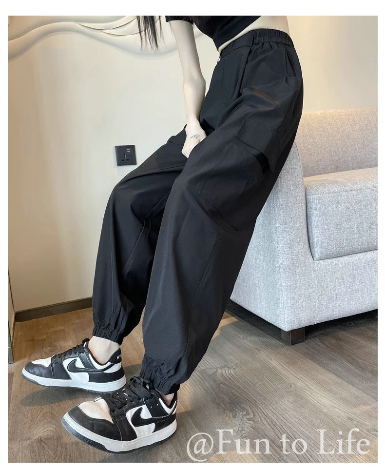 パンツ レディース カーゴ 春夏秋 ゆったり 体型カバー キレイめ 裾ゴム 細見え カジュアル 40代 大人のデイリーカーゴパンツ 50代 60代 