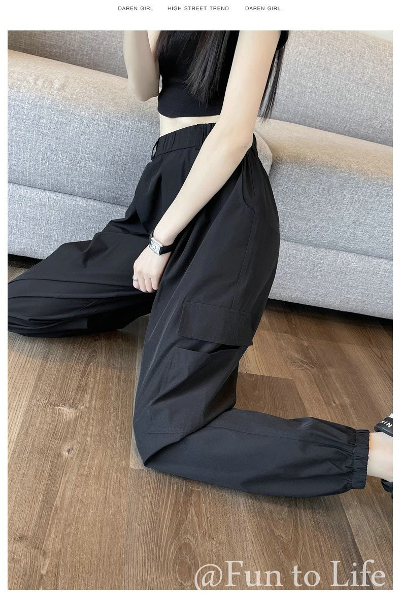 パンツ レディース カーゴ 春夏秋 ゆったり 体型カバー キレイめ 裾ゴム 細見え カジュアル 40代 大人のデイリーカーゴパンツ 50代 60代 