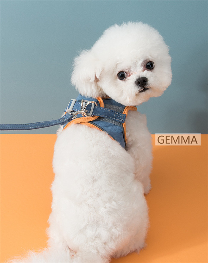 猫用ハーネス 犬用 リード付 ペット用品 ベスト キャットハーネス 胴輪 反射 牽引ロープ お出かけ マジックテープ 散歩 ネコ用品 