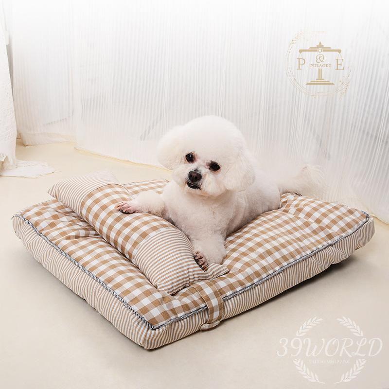 犬ベッド ペットベッド 犬 ペットソファー 可愛い かわいい 犬用 ペットクッション 通年 猫用 洗える 小型 中型 マット 丸洗い 夏 猫 犬 