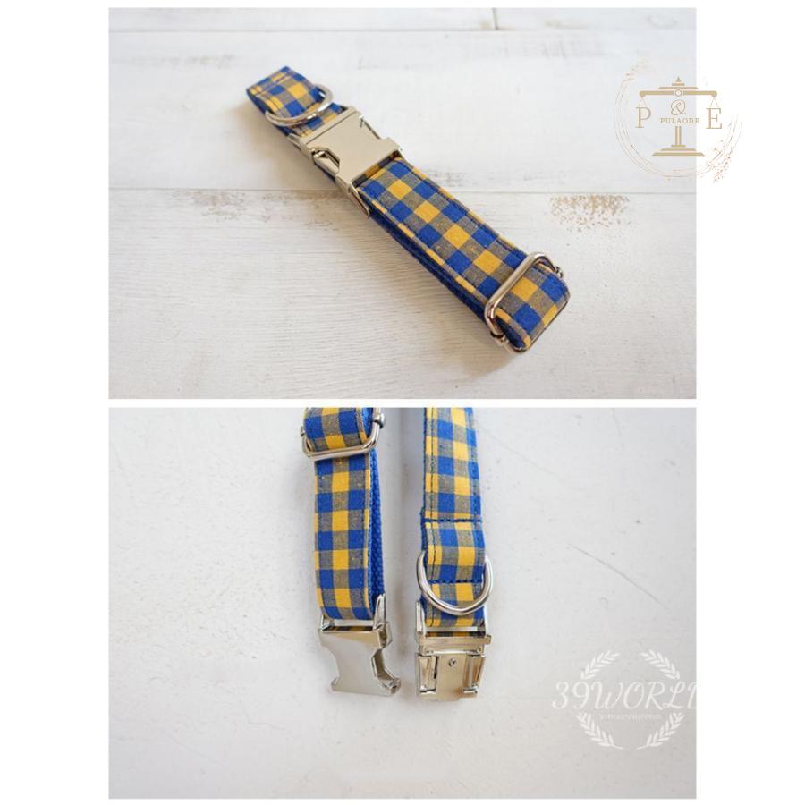 首輪 名前入り 小型犬 中型犬 大型犬 首輪 名札 IDタグ 迷子札 ナイロン ペット用品 猫用品 カスタマイズ 犬 