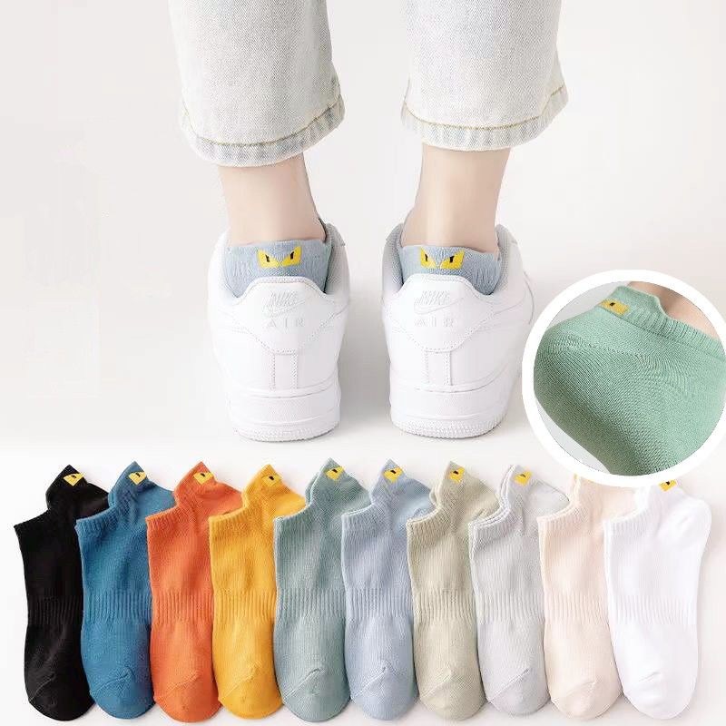 靴下 レディース くるぶし ソックス 落下防止 薄手 くるぶしソックス 通気 10足セット22-25CM スニーカーソックス 蒸れない 四季用脱げない 
