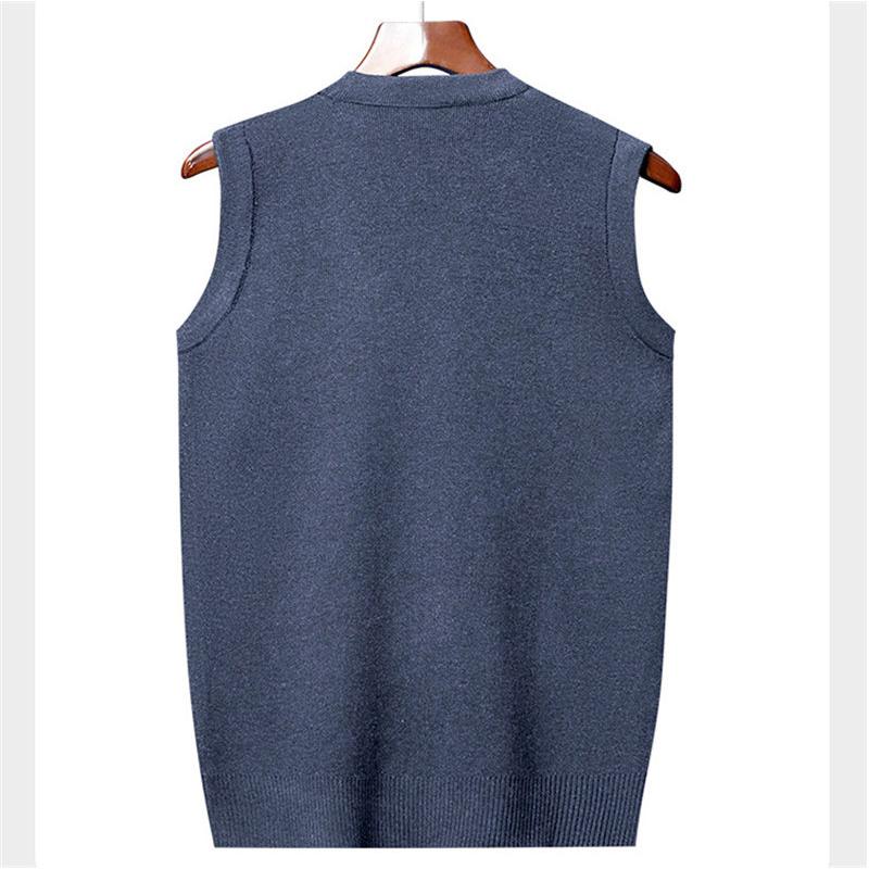 ベスト メンズ ニット ジレ プルオーバー Vネック 暖かい 春 インナー チョッキ 通学 ビジネス オフィス 冬 防寒着 通勤 秋 トップス 