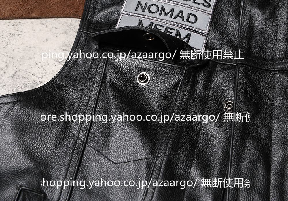 レザーベスト メンズ ラムレザー ベスト 。 牛革 ジレベスト フォーマル 通勤 高級レザー カジュアル チョッキ バイク用ベスト 大きいサイズ 