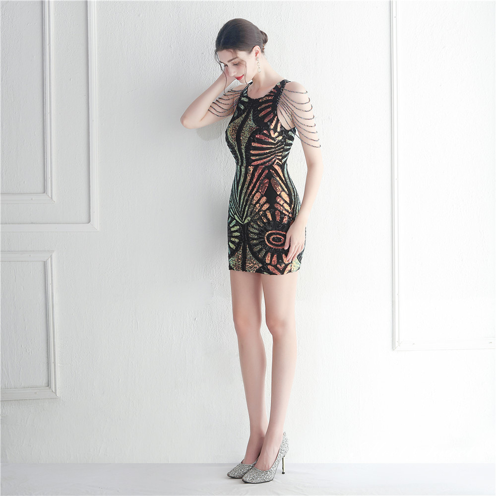 カラードレス ミニドレス 袖なし パーティードレス 結婚式 二次会 演奏会 スパンファスナー ミディアムドレス ワンピース 発表会 演出 フォーマルドレス 