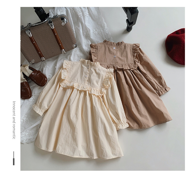 小花柄 フリル 長袖 ワンピース 子供服 女の子 入園 可愛い フォーマル キッズ服 発表会 出産祝い 入学式 Aライン 女児 普段着 春秋 卒園式 