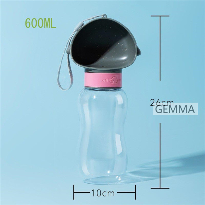携帯水筒 ペット用 ウォーターボトル 犬用 お出かけ 散歩 水飲み器 餌 散歩 おやつ入れ 給水 