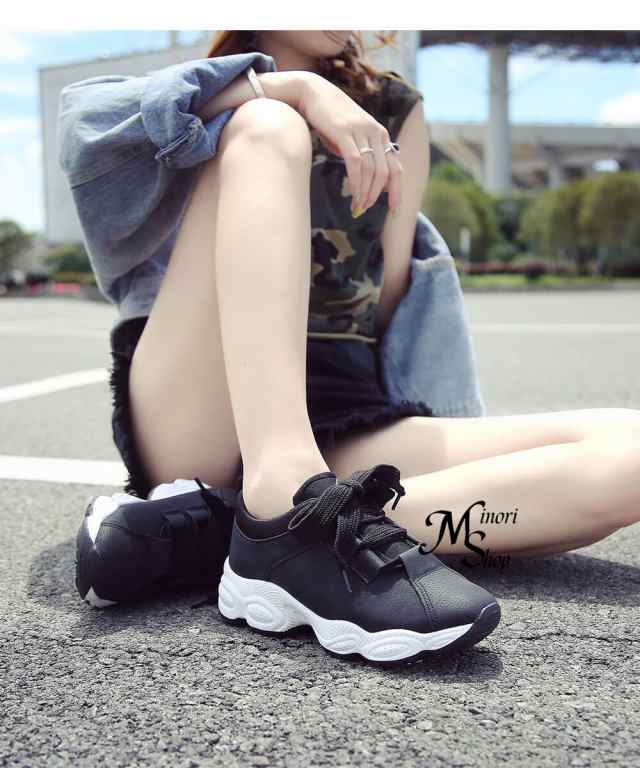 厚底スニーカー レディース 厚底 ダッドスニーカー ハイテクスニーカー スニーカー 韓国ファッション 運動靴 ローカットスニーカー 春 