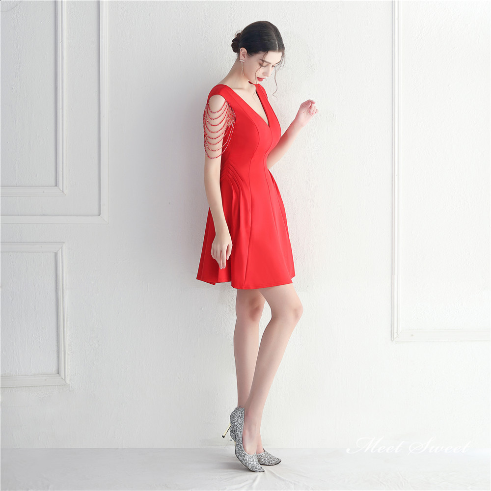 カラードレス 袖なし ミニドレス パーティードレス 結婚式 二次会 フォーマルドレス ワンピース ミディアムドレス 演出 サテン 発表会 演奏会 ファスナー 