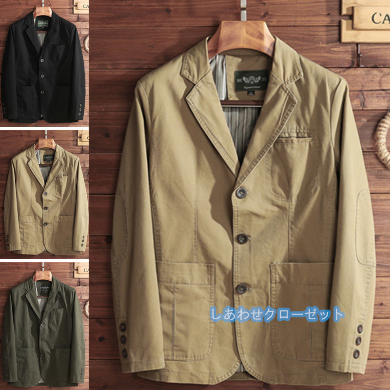 テーラードジャケット メンズ おしゃれ ブレザージャケット カジュアルスーツ 無地 アウター ビジネススーツ 通勤 紳士用 春秋冬 フォマールスーツ 