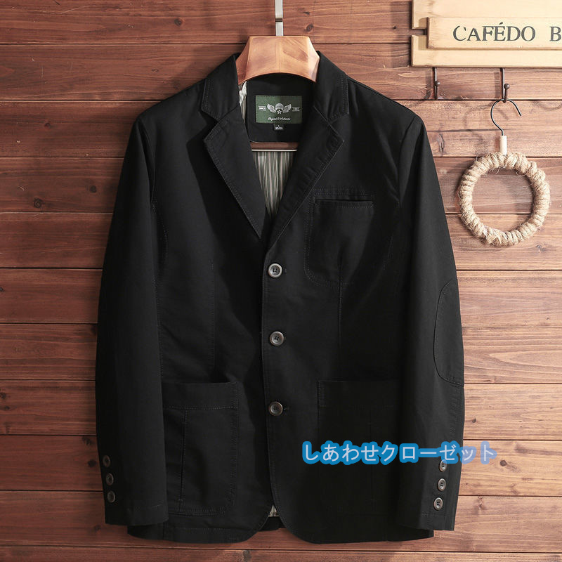 テーラードジャケット メンズ おしゃれ ブレザージャケット カジュアルスーツ 無地 アウター ビジネススーツ 通勤 紳士用 春秋冬 フォマールスーツ 
